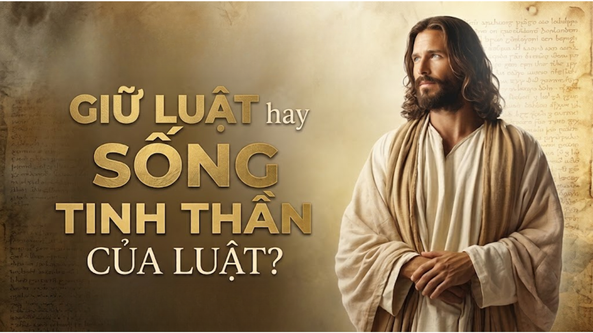 Giữ luật hay sống tinh thần của luật?